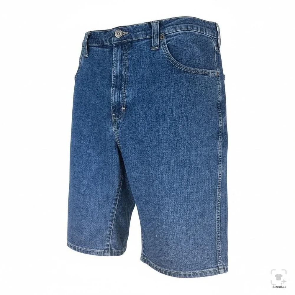 Dickies Shorts Mens 38 Blue Cargo Relaxed Fit Stretch Denim 11 Inseam Pockets